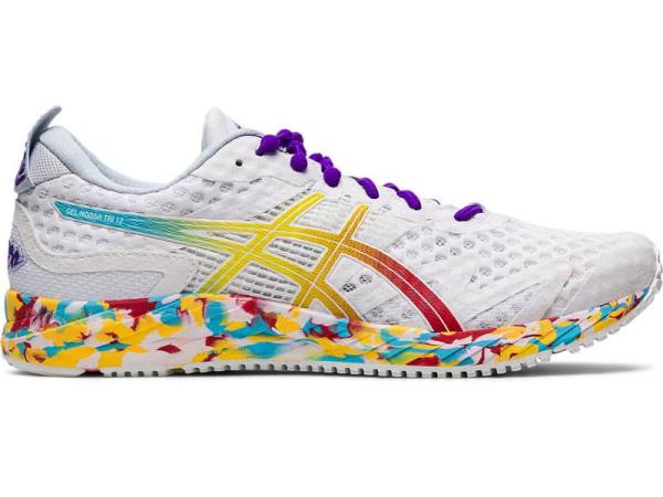 Asics Hardloopschoenen Dames, GEL-NOOSA Wit/Rood - Asics Store | B9324160-ZM